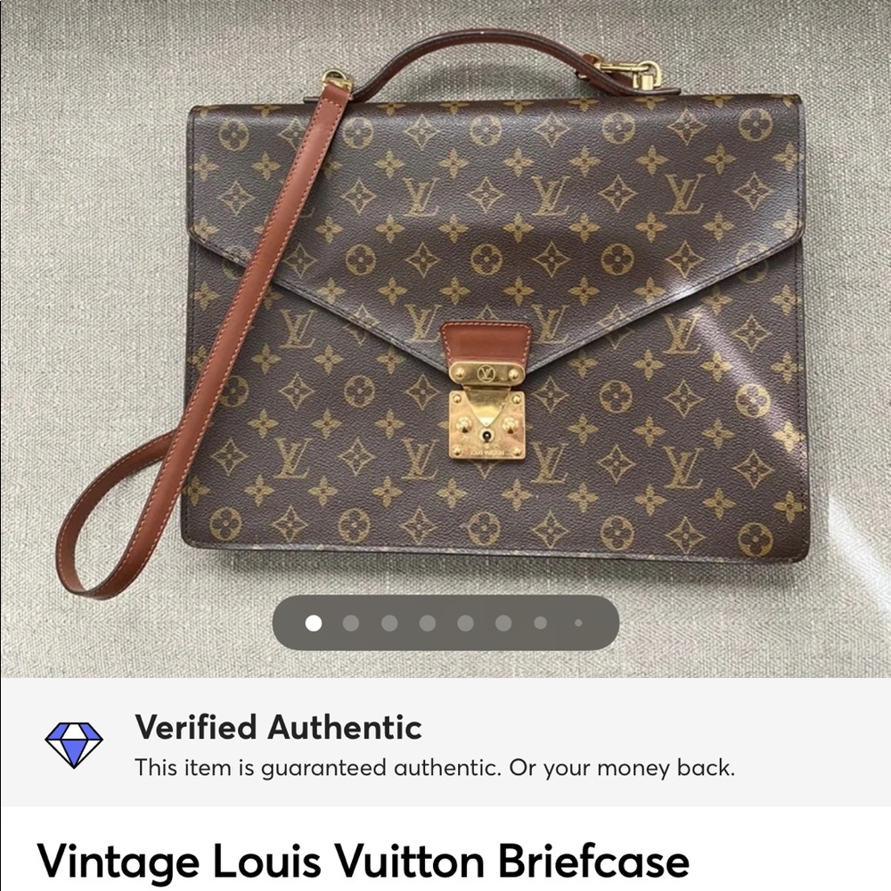 SOLD Vintage Louis Vuitton Briefcase - Picture 1 of 11